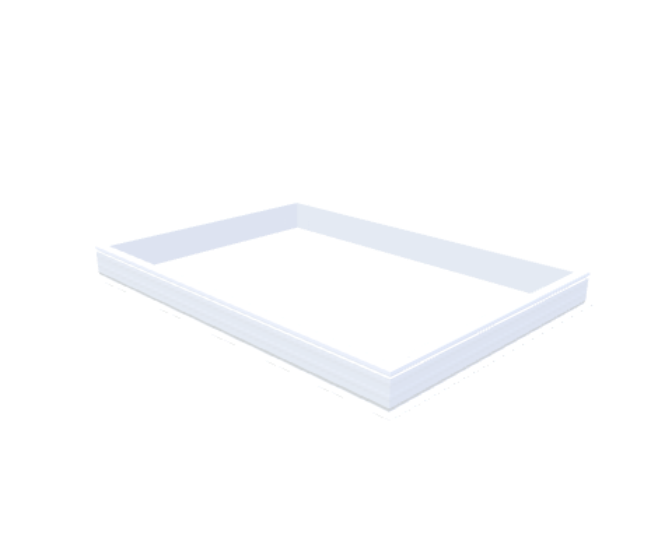 PVC-Aufsatzkranz 160x230 cm - Skylux